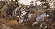 Pieter Bruegel Blind France oil painting artist
